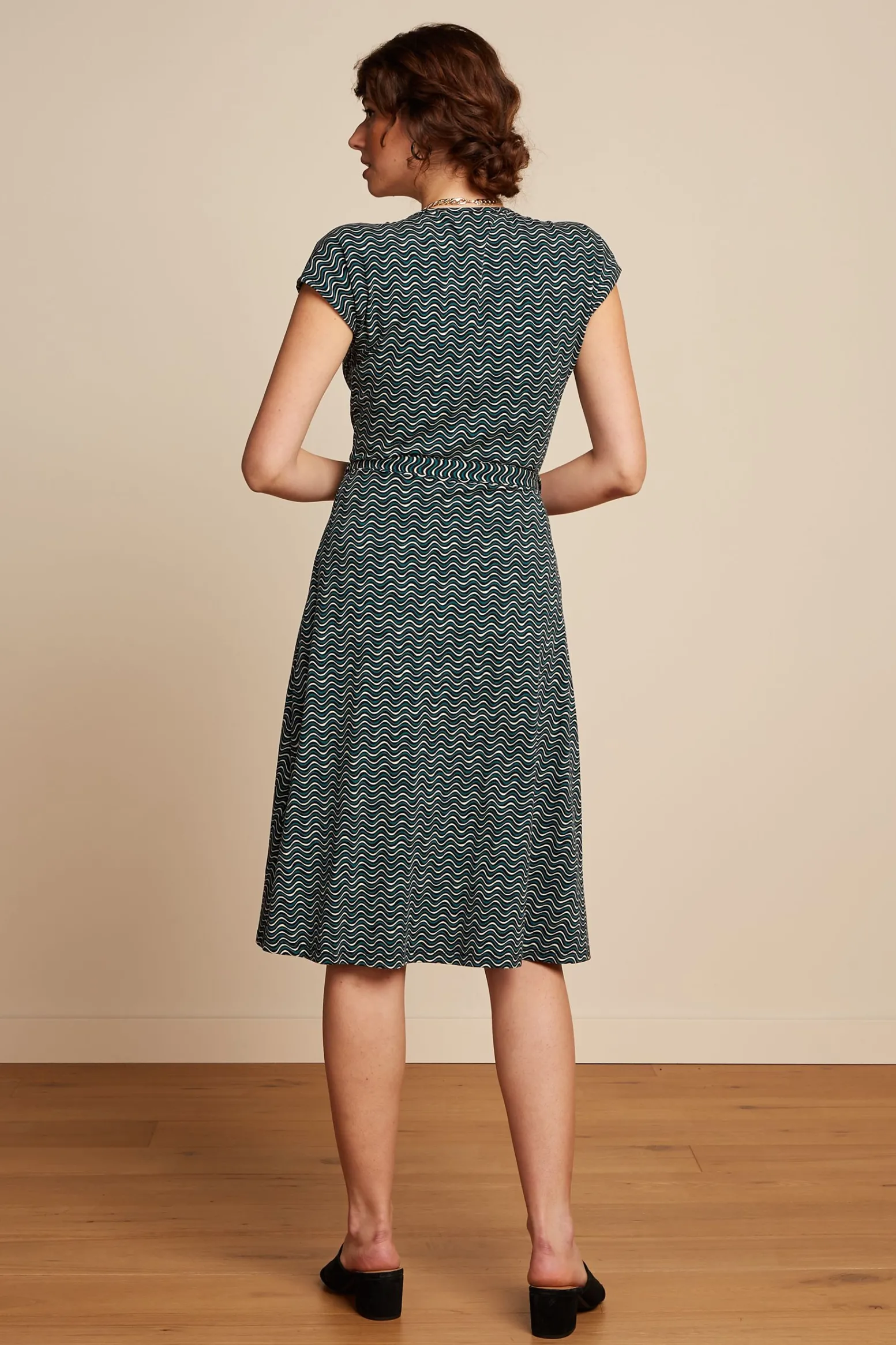 King Louie Jurken|Abigail Dress Clancy Black
