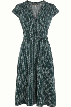 King Louie Jurken|Abigail Dress Clancy Black