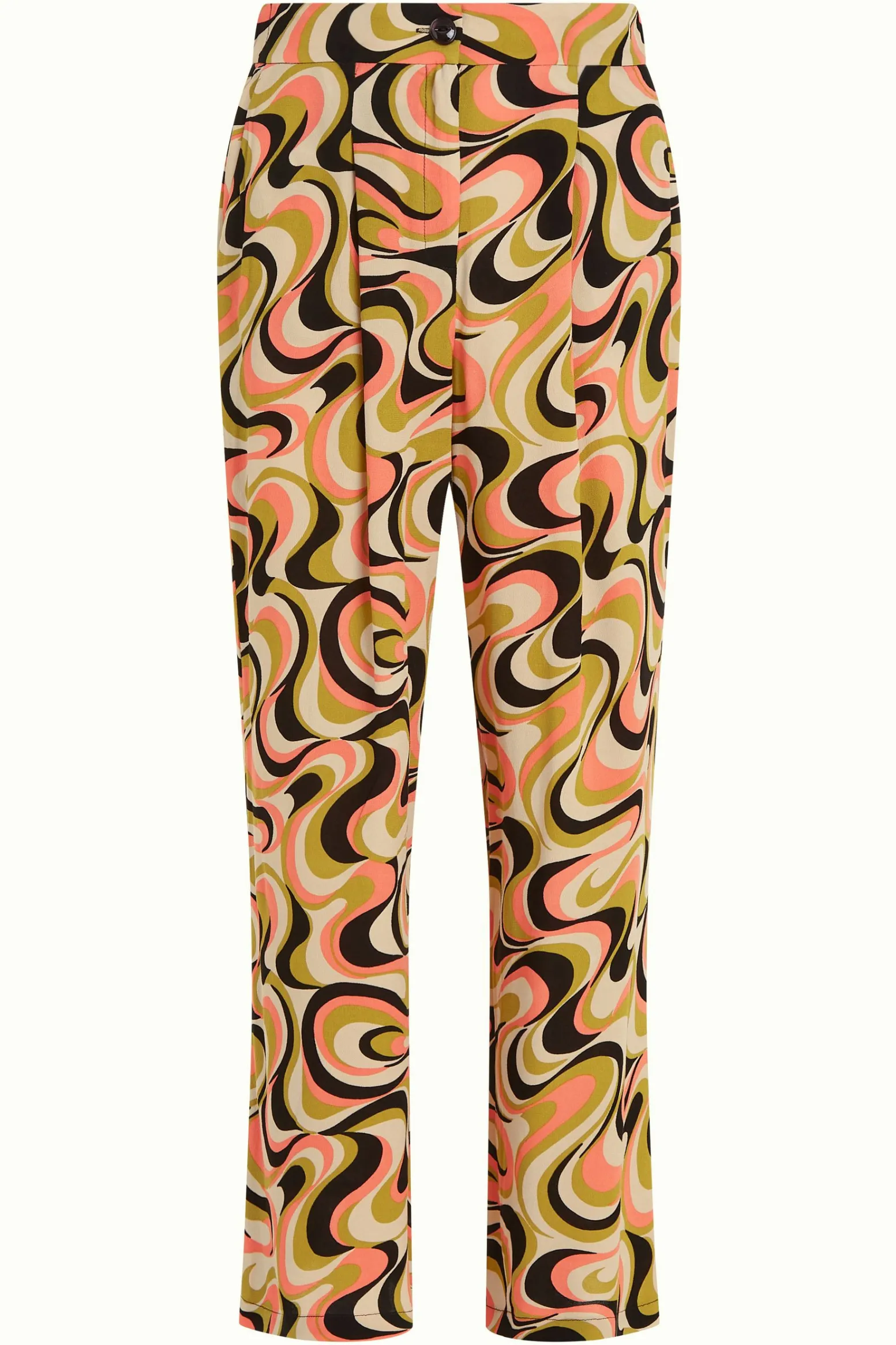 King Louie Broeken|Adeline Pants Manic Spring Yellow
