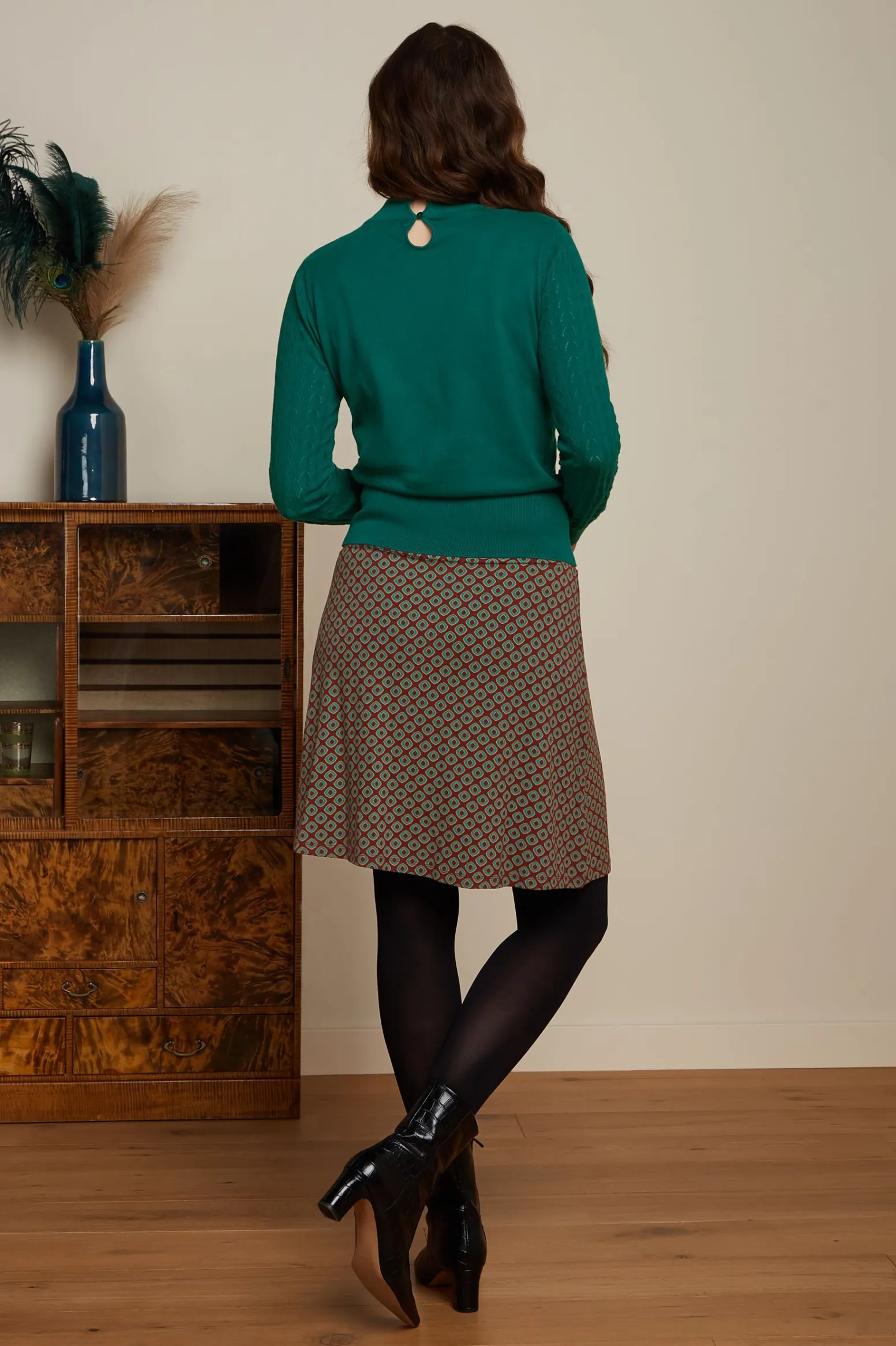 King Louie Tops & Shirts|Agnes Top Club Antique Green