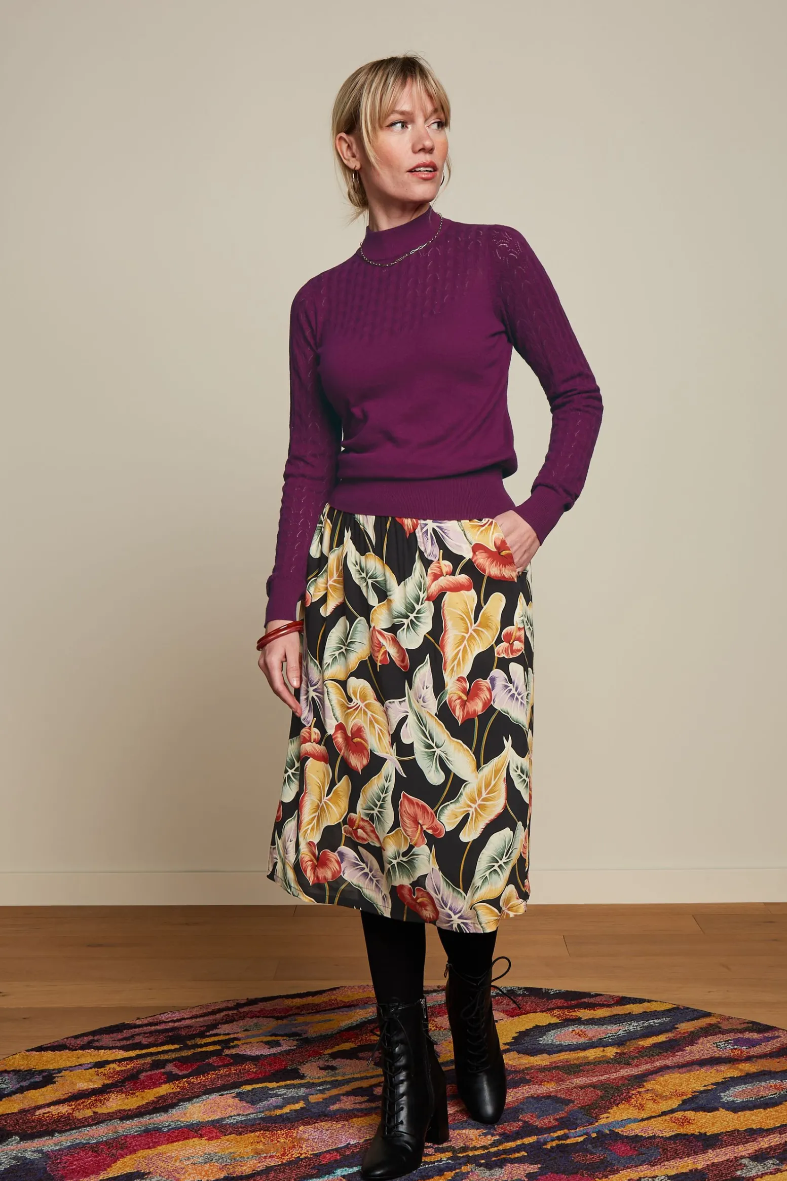 King Louie Tops & Shirts|Agnes Top Club Caspia Purple