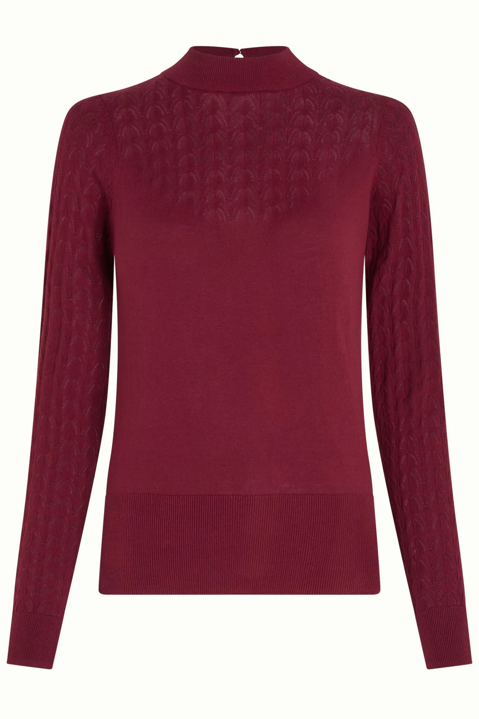 King Louie Tops & Shirts|Agnes Top Club Cabernet Red