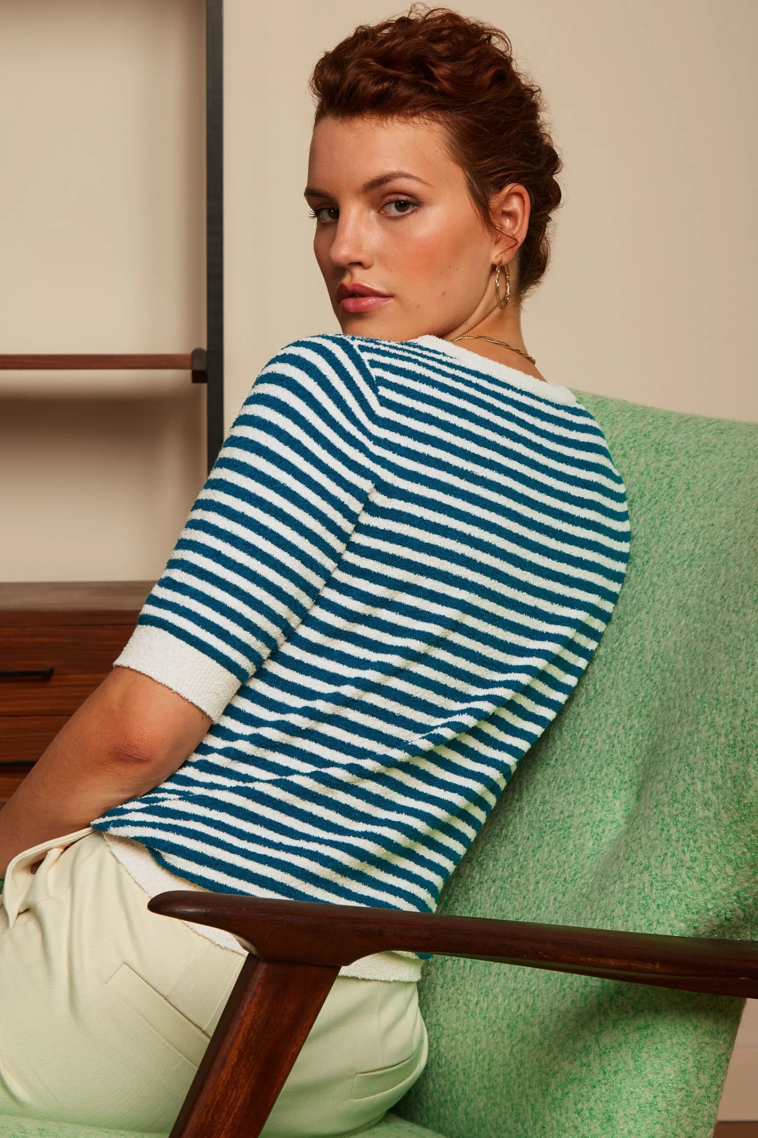 King Louie Tops & Shirts|Agnes Top Dee Dee Lapis Blue