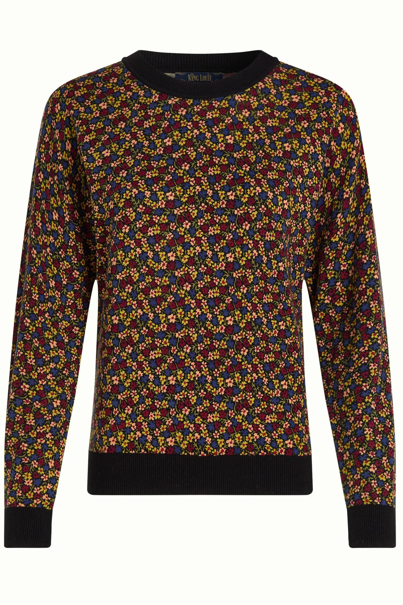 King Louie Tops & Shirts|Agnes Top Flaminga Black