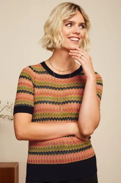 King Louie Tops & Shirts|Agnes Top Magic Black