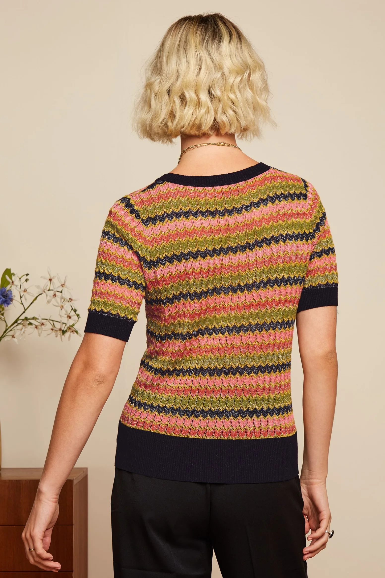 King Louie Tops & Shirts|Agnes Top Magic Black