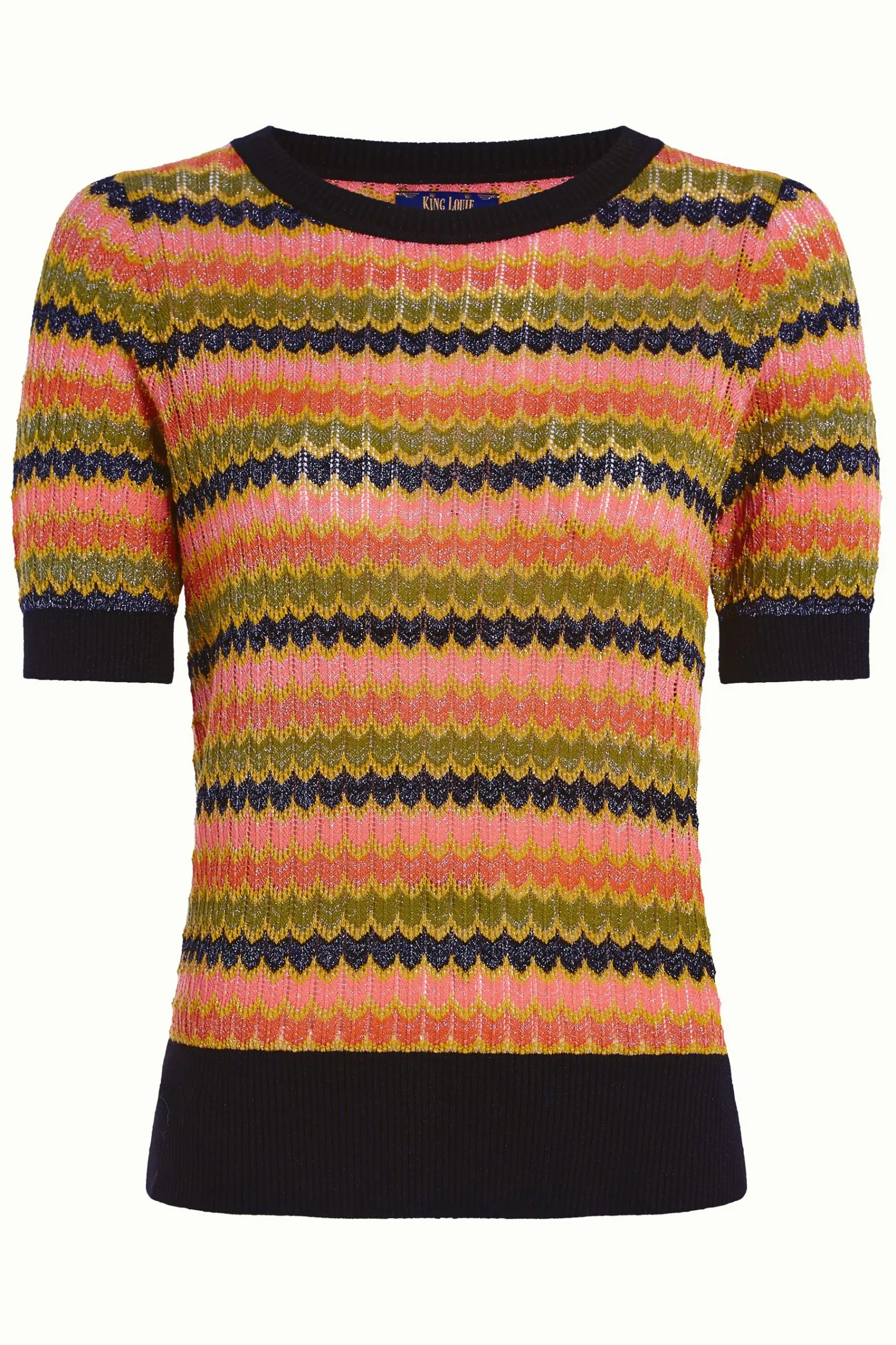King Louie Tops & Shirts|Agnes Top Magic Black