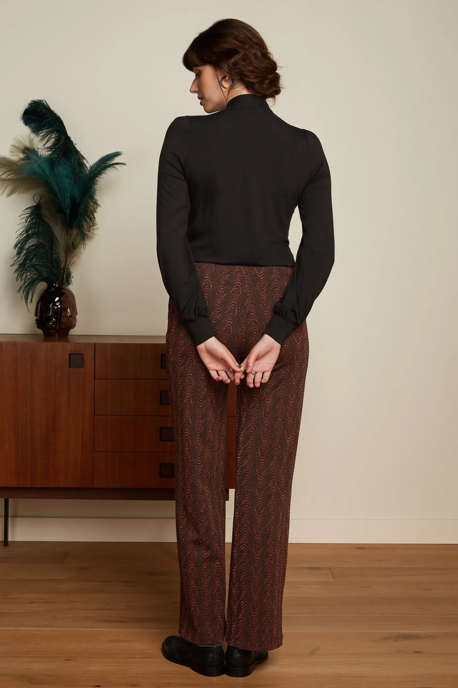 King Louie Tops & Shirts|Amalia Top Ecovero Light Black