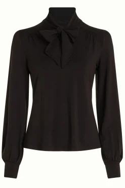 King Louie Tops & Shirts|Amalia Top Ecovero Light Black