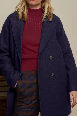 King Louie Jassen & Blazers|Amelie Coat Kennedy Ink Blue