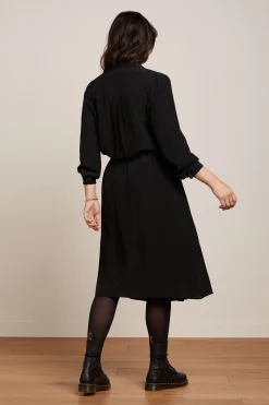 King Louie Jurken|Amy Dress Allegra Black