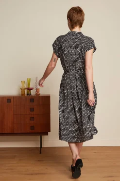 King Louie Jurken|Amy Dress Frankie Black