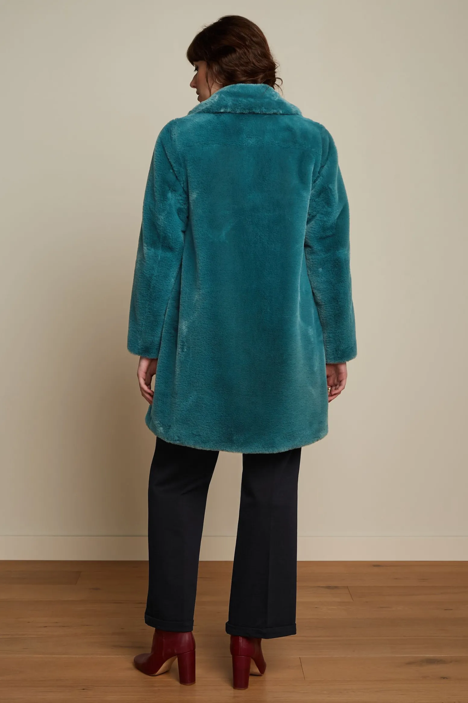 King Louie Jassen & Blazers|Anais Coat Long Philly Sea Blue