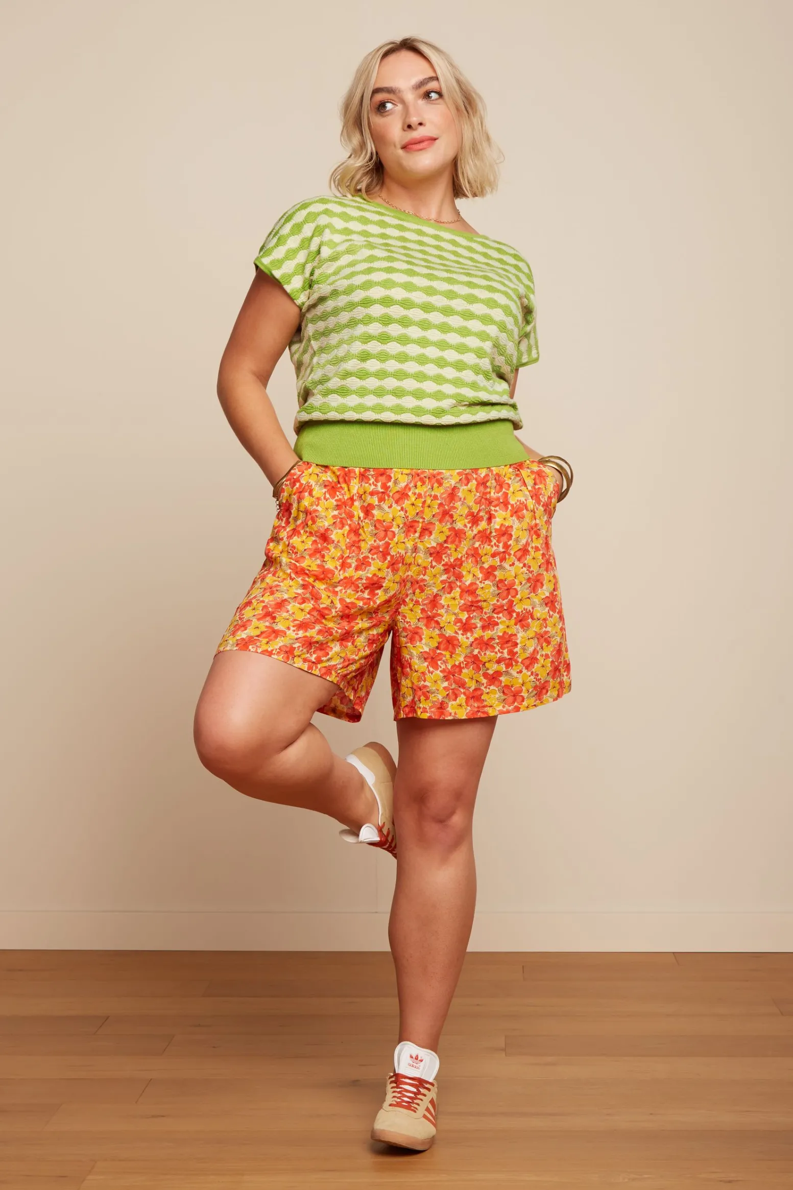 King Louie Tops & Shirts|Ann Top Turtle Macaw Green