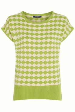 King Louie Tops & Shirts|Ann Top Turtle Macaw Green