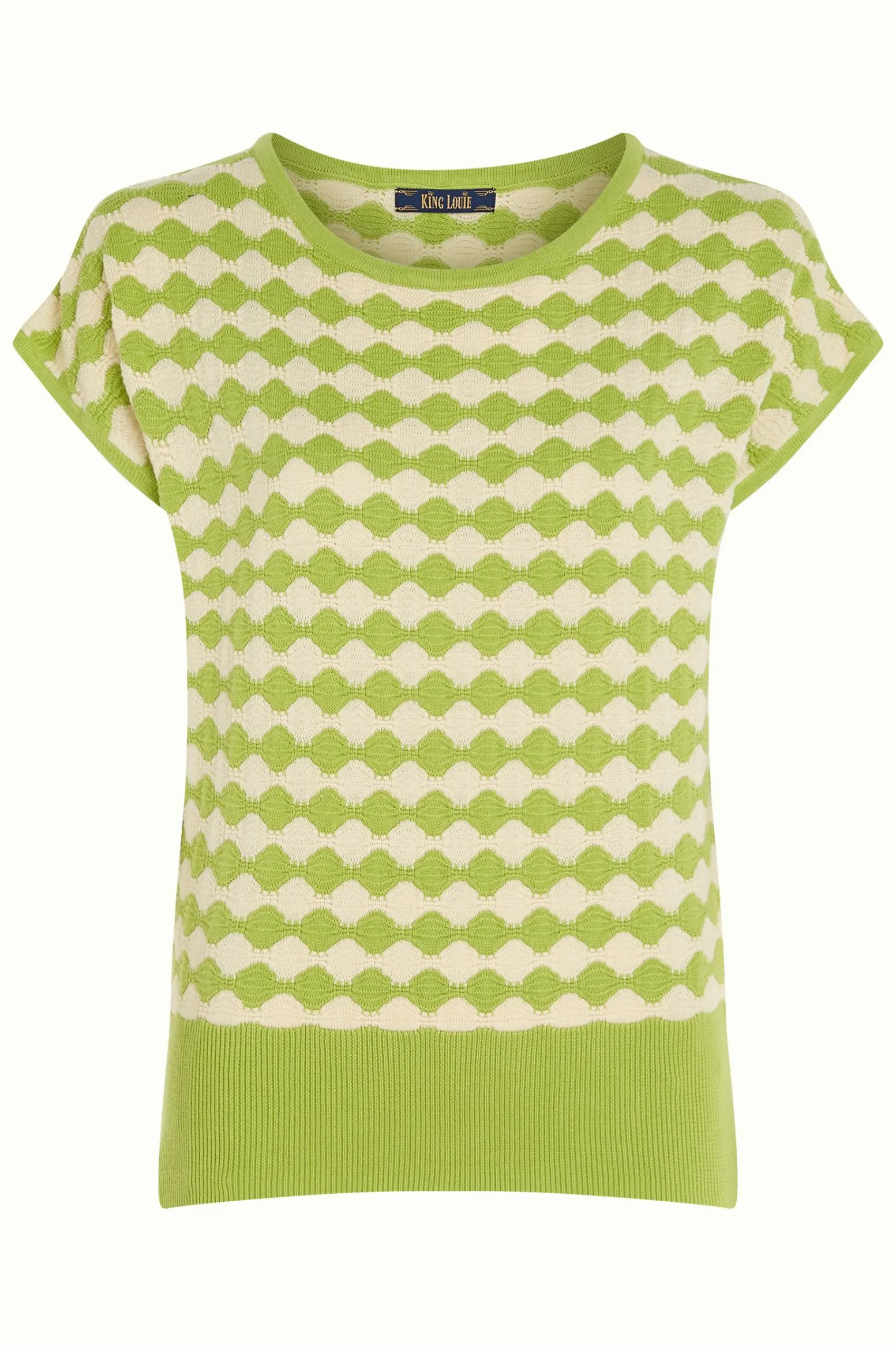 King Louie Tops & Shirts|Ann Top Turtle Macaw Green