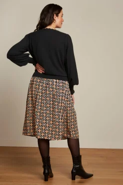 King Louie Rokken|Arianna Pleat Skirt Ozzy Marzipan