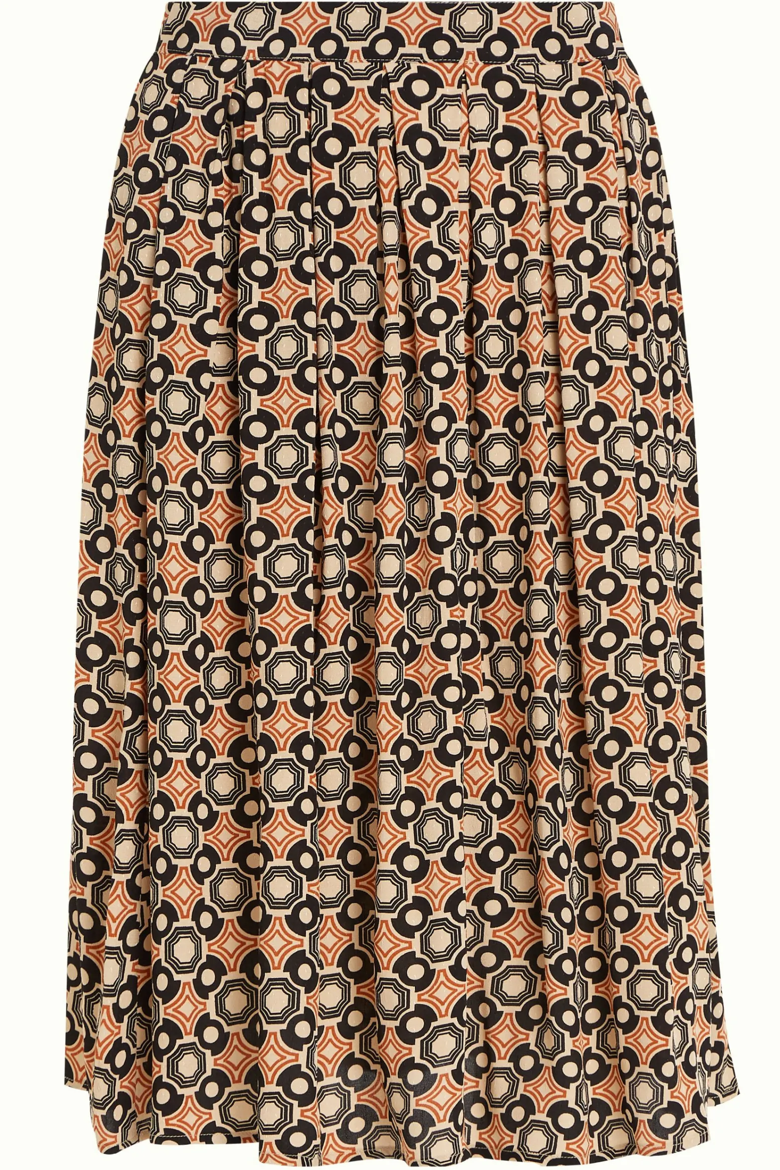 King Louie Rokken|Arianna Pleat Skirt Ozzy Marzipan
