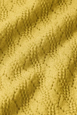 King Louie Tops & Shirts|Audrey Top Loop Ajour Tuscan Yellow