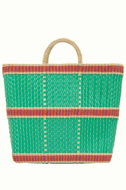 King Louie Accessoires|Beachy Bag Puglia Amber Green