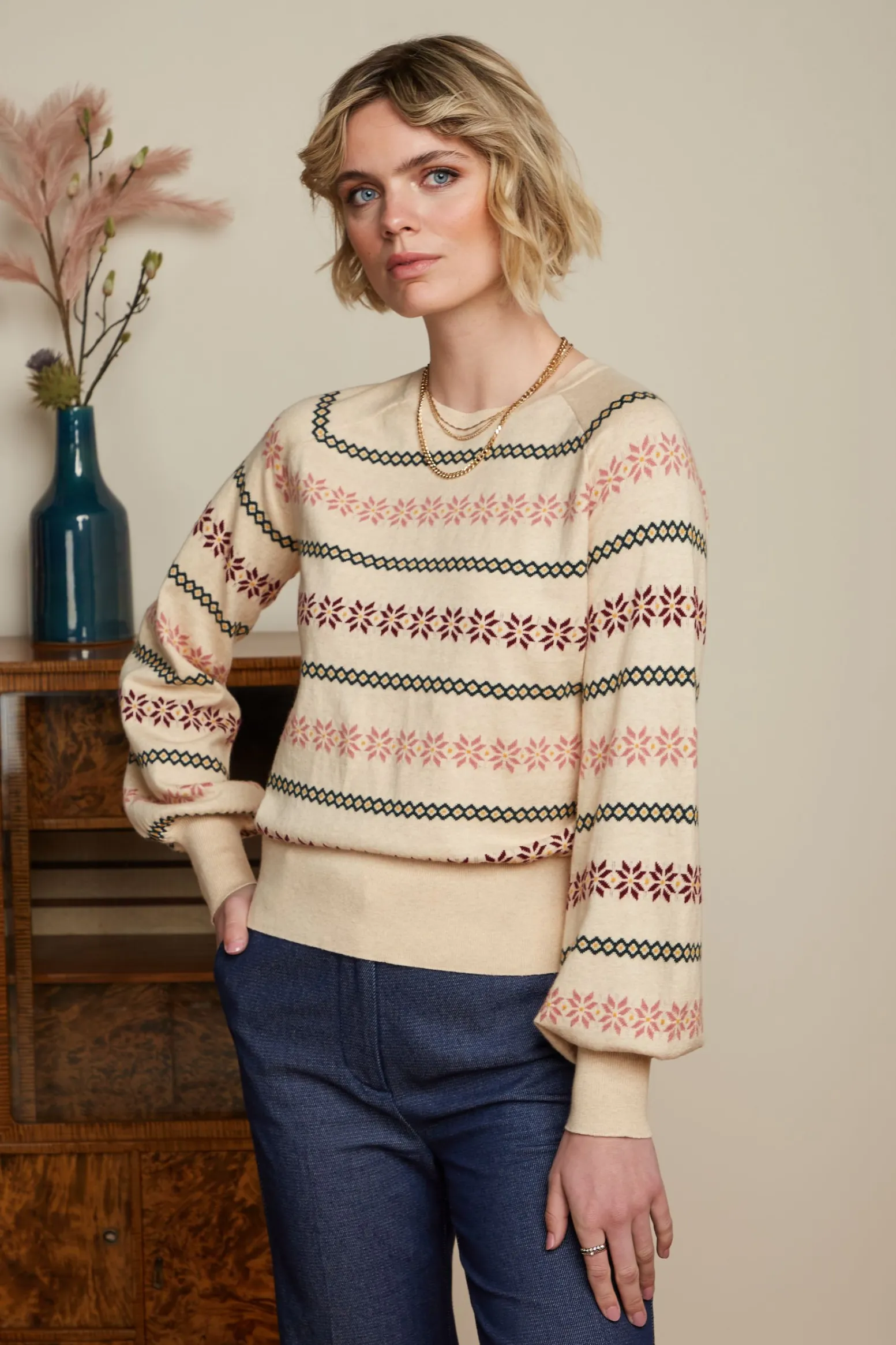 King Louie Truien|Bell Top Molena Cream