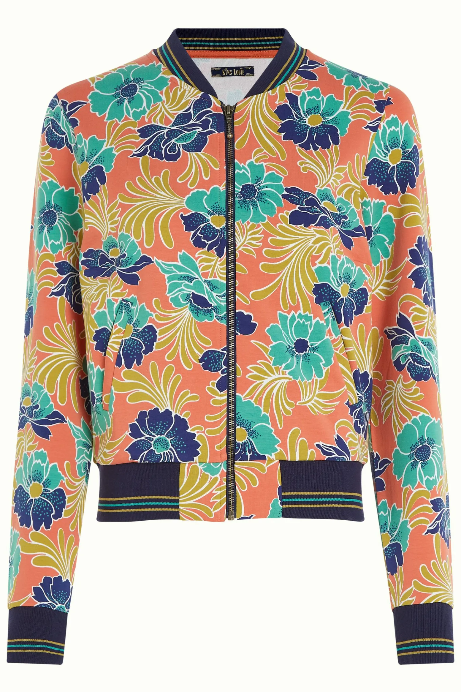 King Louie Jassen & Blazers|Bessie Jacket Lake Langoustino Orange