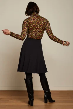 King Louie Tops & Shirts|Betsy Rollneck Top Patchouli Olive Green