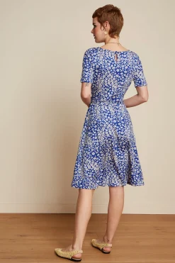 King Louie Jurken|Betty Dress Mercy Deep Ultramarine