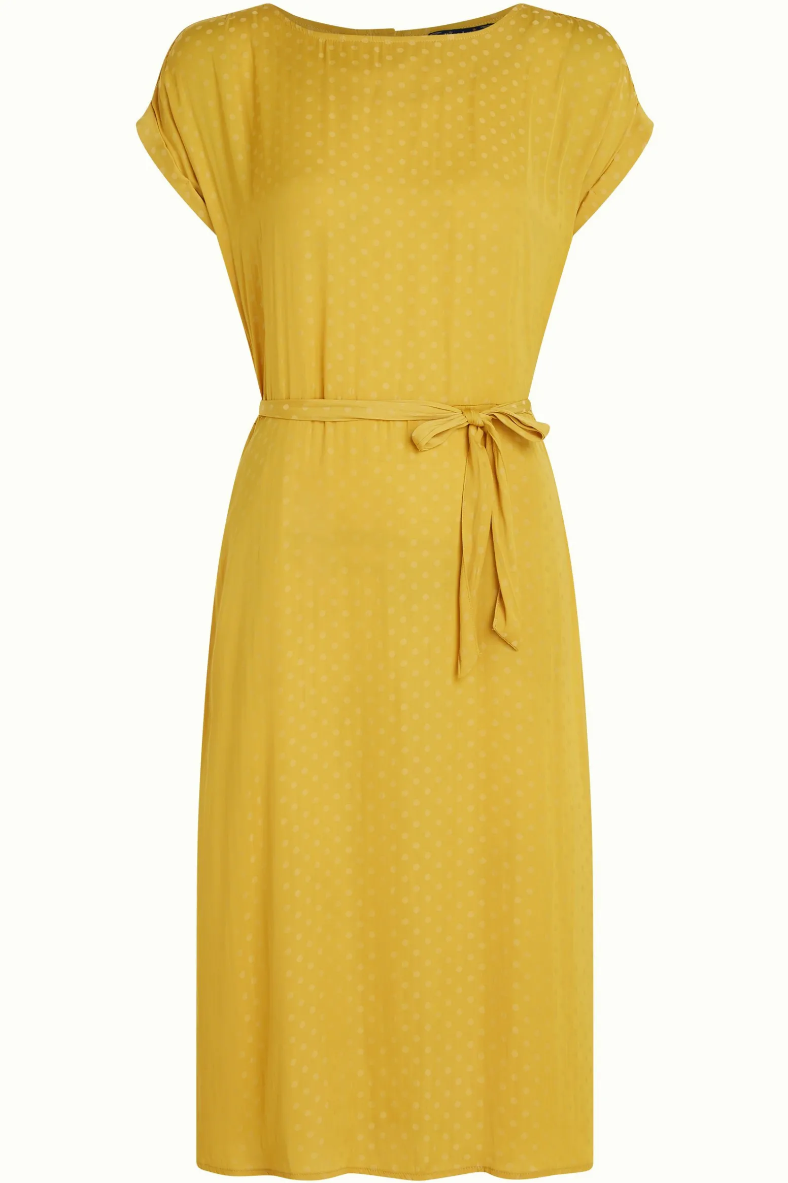 King Louie Jurken|Betty Loose Fit Dress Bisque Tuscan Yellow