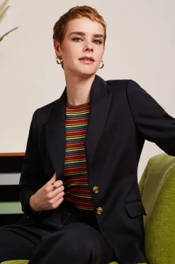 King Louie Jassen & Blazers|Bianca Blazer Broadway Black