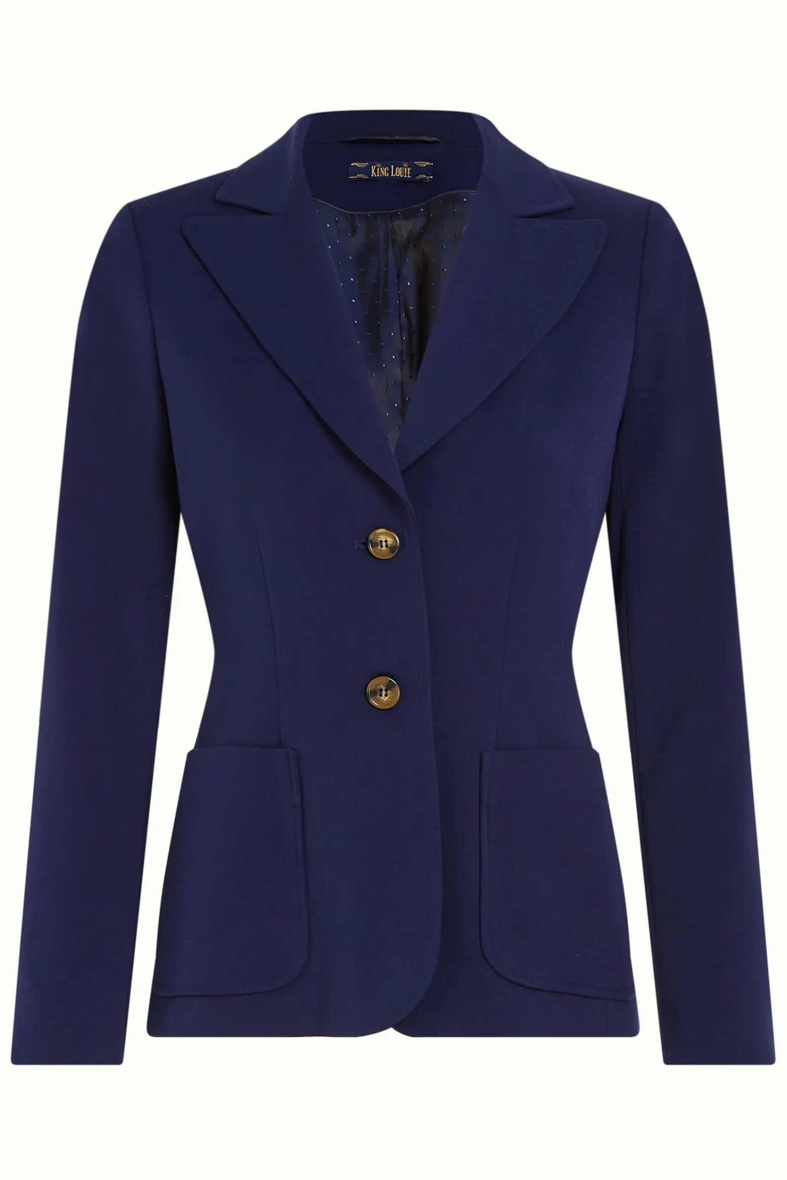 King Louie Jassen & Blazers|Bibi Blazer Broadway Ink Blue