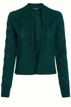 King Louie Vesten|Blanca Cardi Farfalle Pine Green