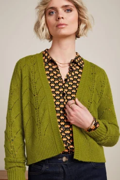 King Louie Vesten|Blanca Cardi Farfalle Guacemole