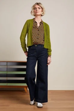King Louie Vesten|Blanca Cardi Farfalle Guacemole