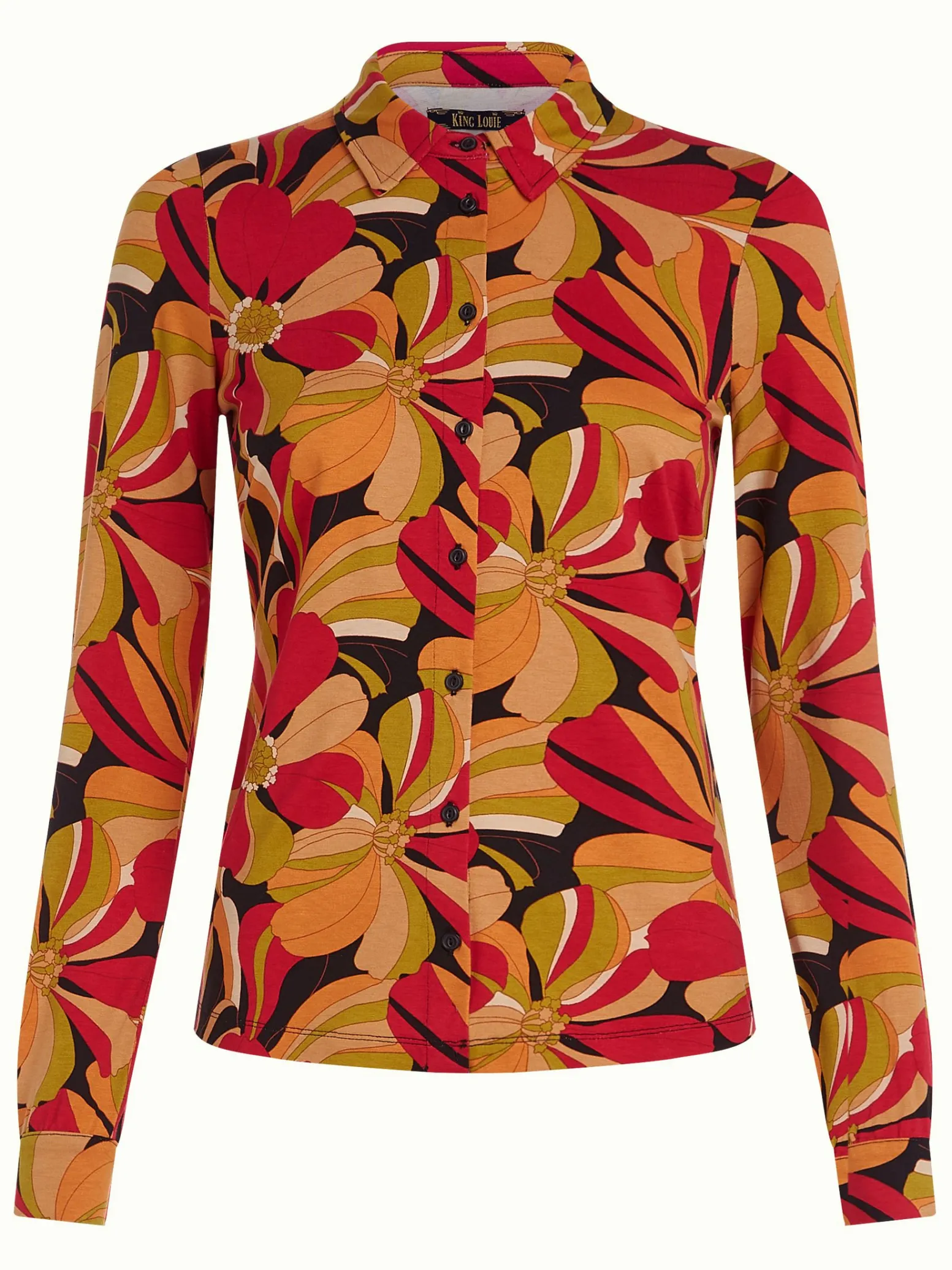 King Louie Blouses|Blouse Adore Black