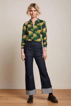 King Louie Blouses|Blouse Ornette Pine Green
