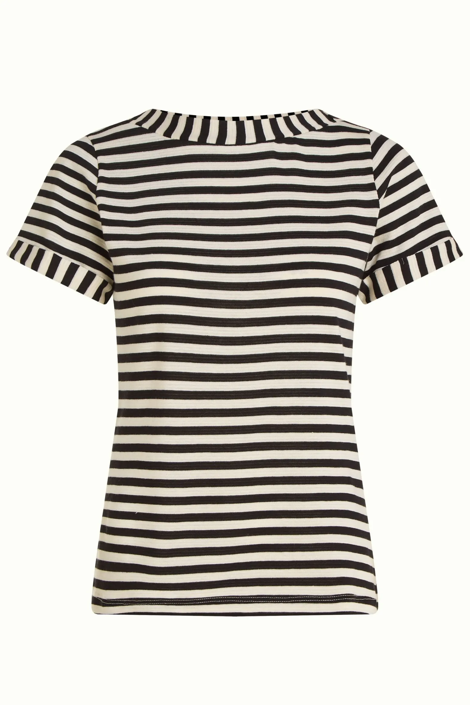 King Louie Tops & Shirts|Boatneck Top Chopito Stripe Black