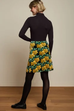 King Louie Rokken|Border Skirt Aurelia Black