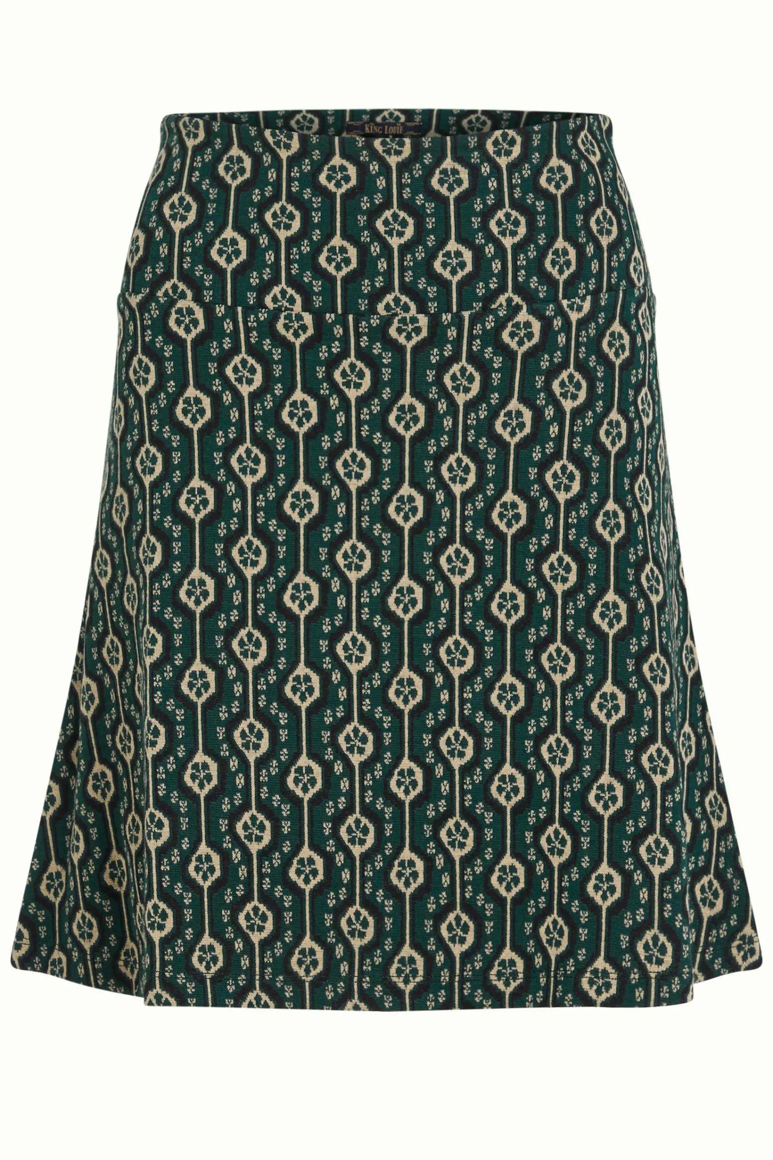 King Louie Rokken|Border Skirt Carnaby Urban Green