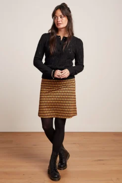 King Louie Rokken|Border Skirt Dandy Black