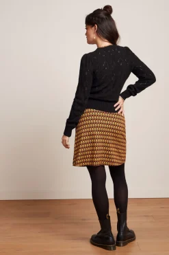 King Louie Rokken|Border Skirt Dandy Black