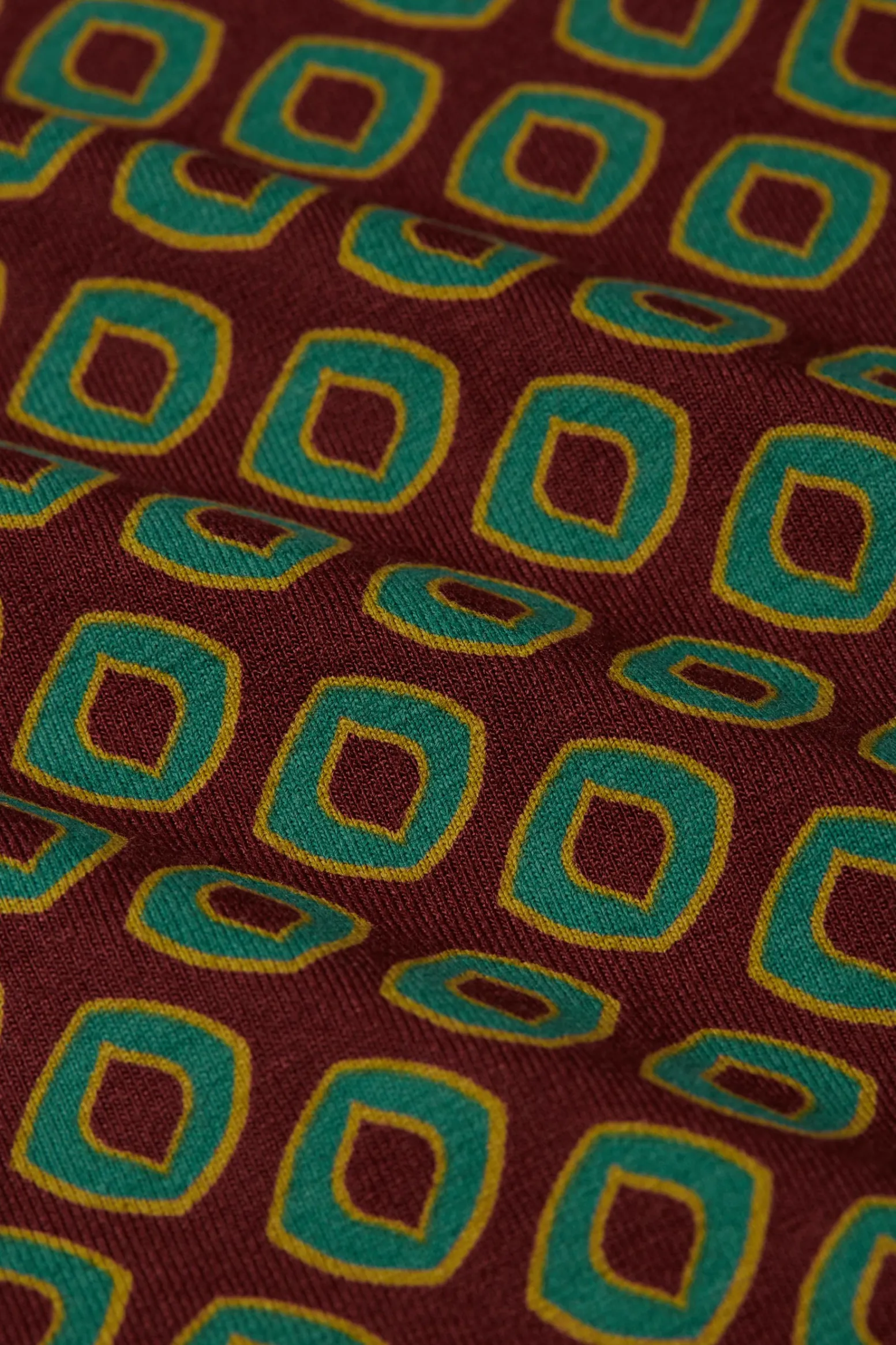 King Louie Rokken|Border Skirt Dusty Cabernet Red