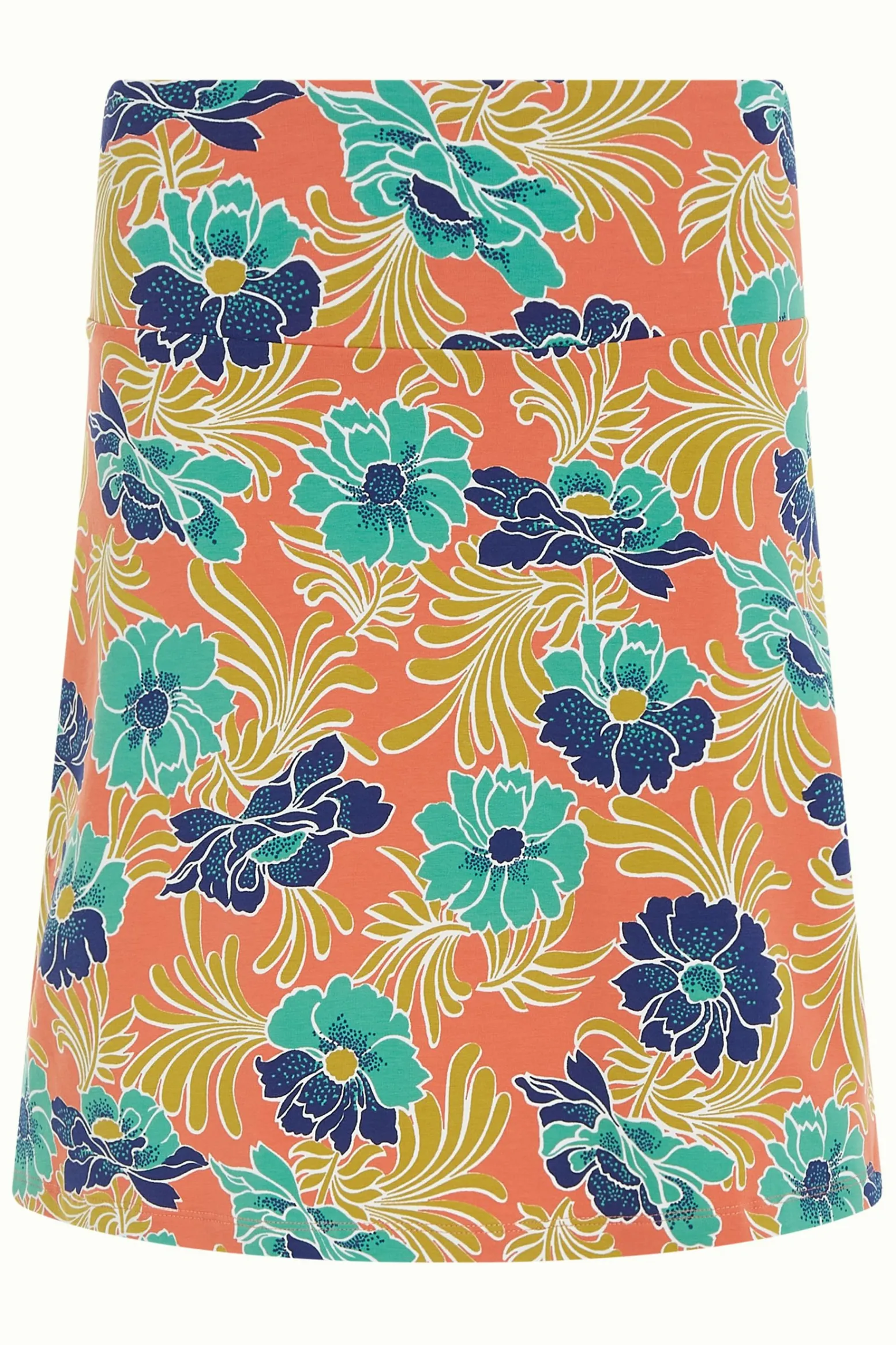 King Louie Rokken|Border Skirt Lake Langoustino Orange