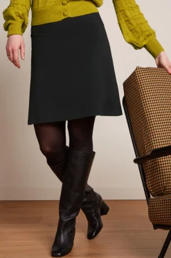 King Louie Rokken|Border Skirt Milano Uni Black
