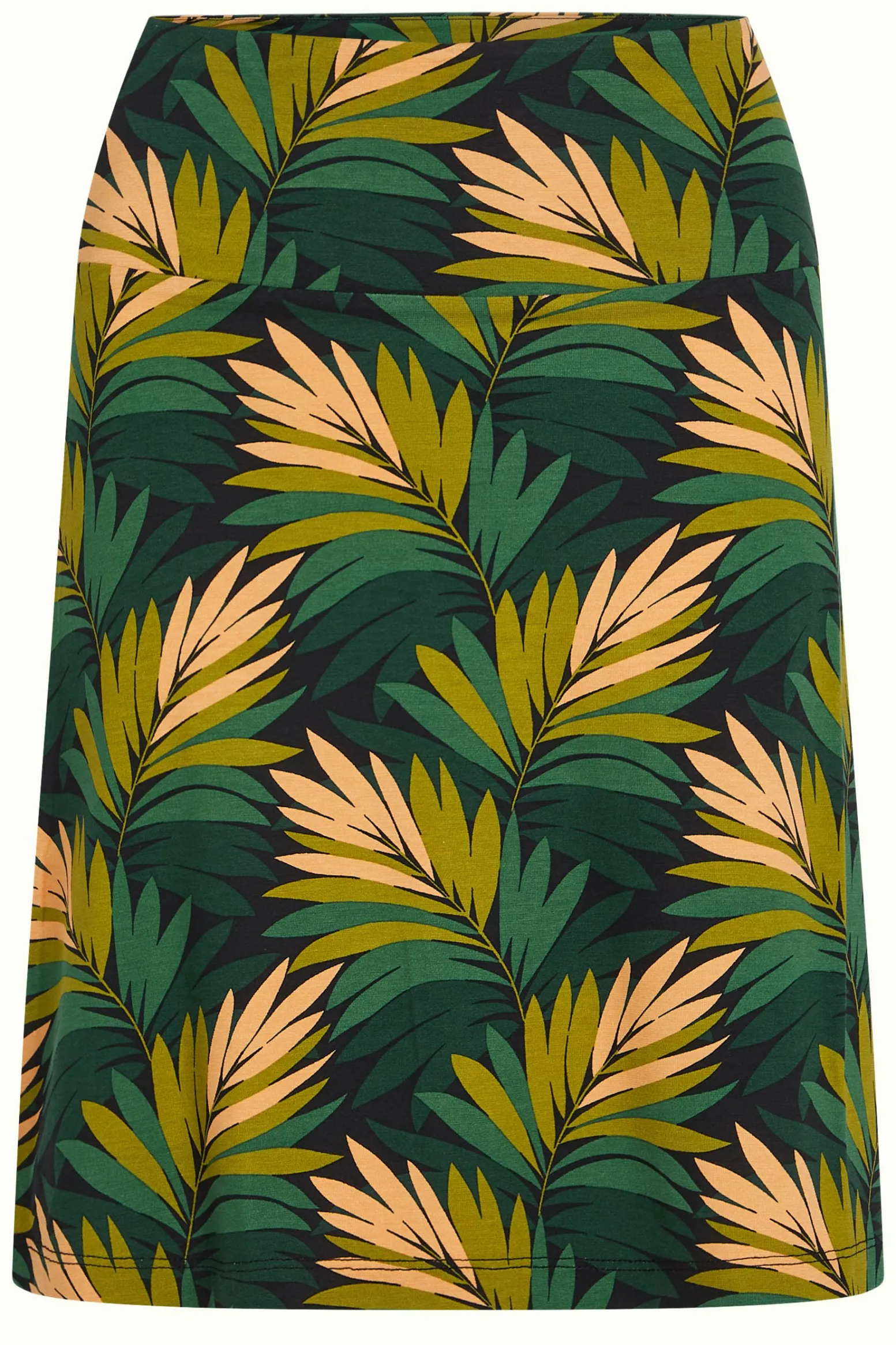 King Louie Rokken|Border Skirt Ornette Pine Green