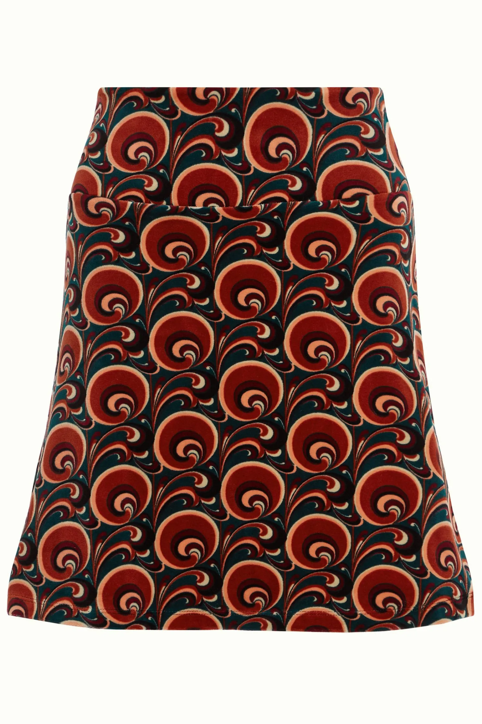 King Louie Rokken|Border Skirt Patchouli Pine Green