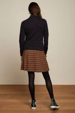 King Louie Rokken|Border Skirt Quentin Black