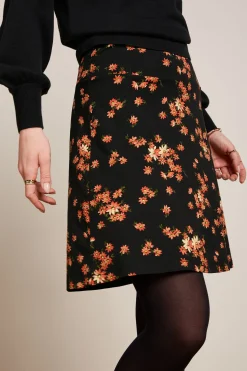 King Louie Rokken|Border Skirt Rivera Black