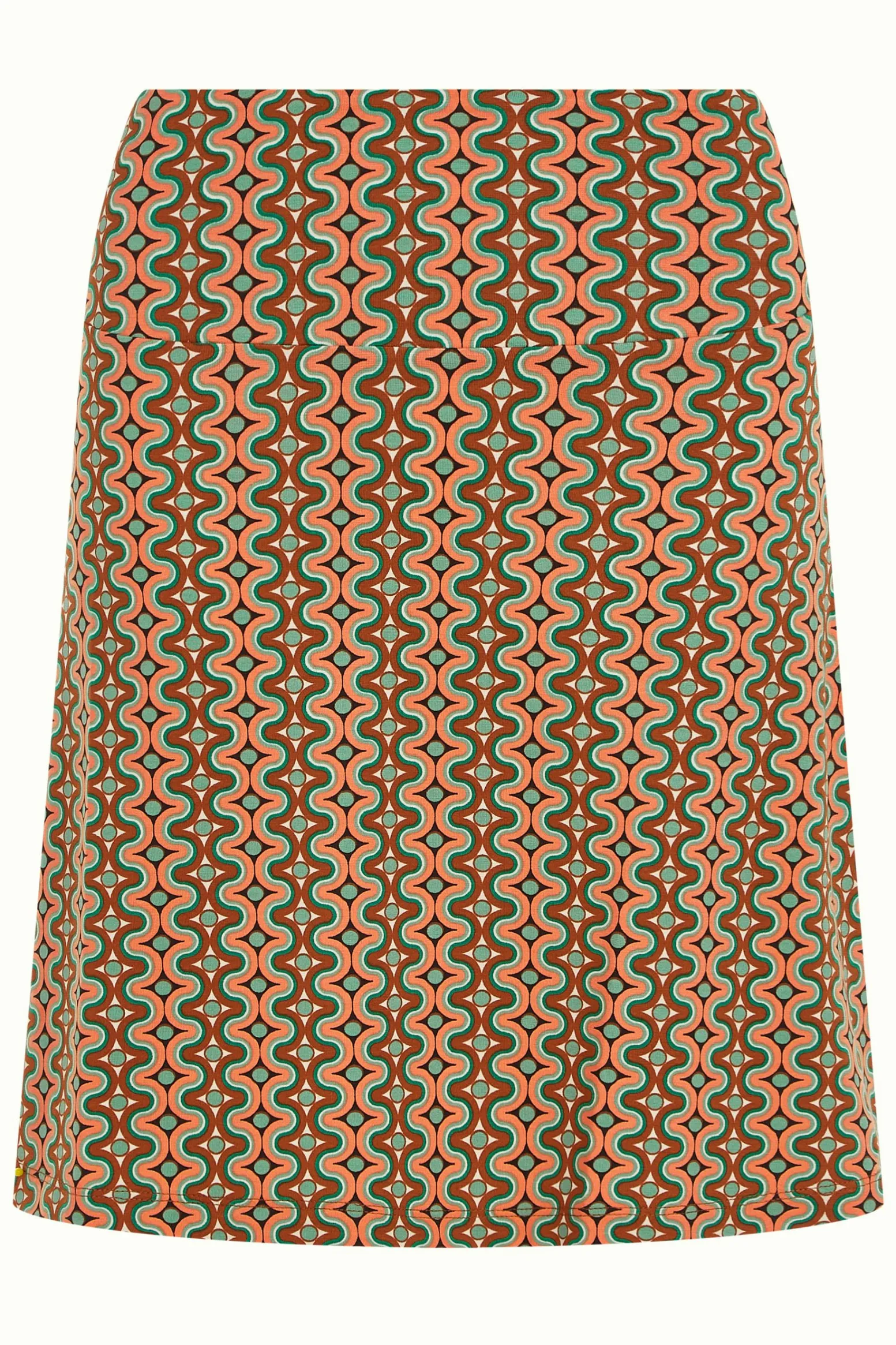 King Louie Rokken|Border Skirt Twisted Black