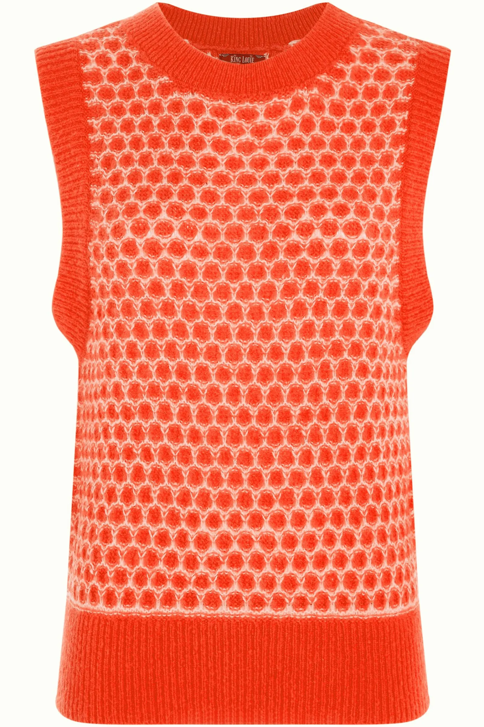King Louie Tops & Shirts|Boxy Spencer Pop Popsicle Orange